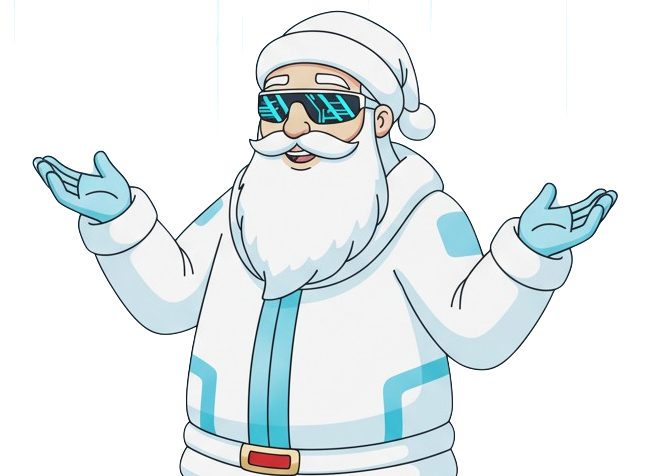 Santa summon illustration